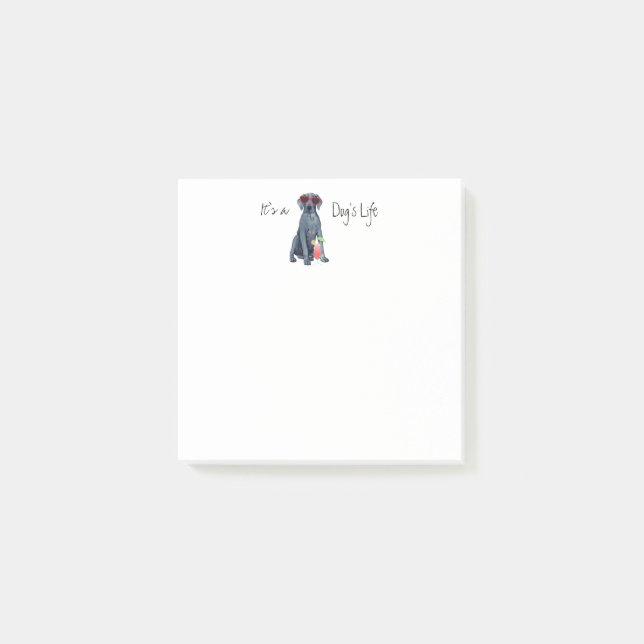 Posten Great dane vid sommaren Post-it Block (Framsida)