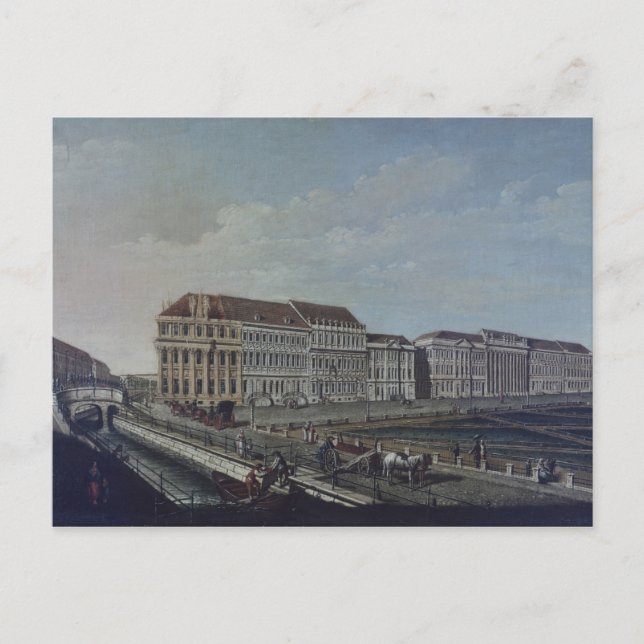 Posten i Potsdam, 1784 Vykort (Framsida)