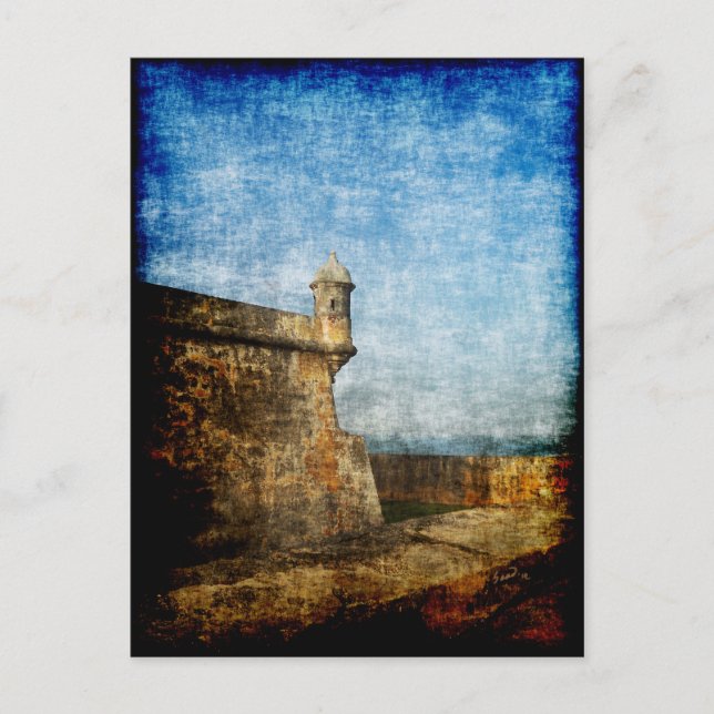 Posten Post Gold San Juan-vykort Vykort (Framsida)