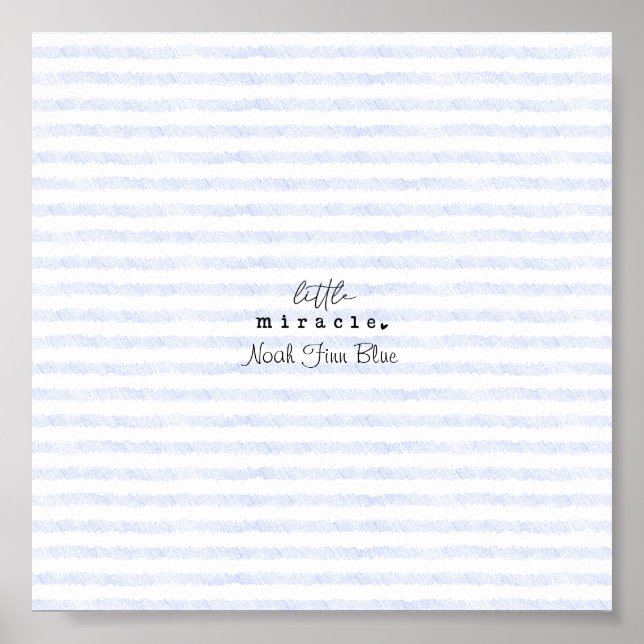 Poster (15,2 x 15,2 cm) - Litet Miracle (Framsidan)