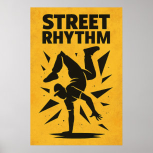 Poster 17, Gaturytm, Vintage