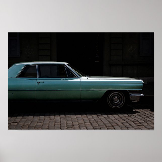 Poster - 1964 Cadillac Coupe DeVille (Framsidan)