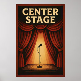 Poster 20, Centrera scenen, Vintage