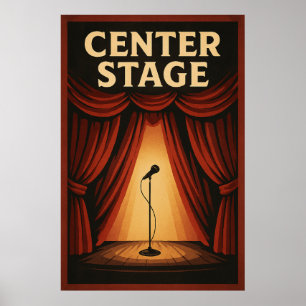 Poster 20, Centrera scenen, Vintage