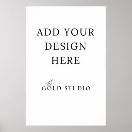 Poster 20 x 30-tums tom mall