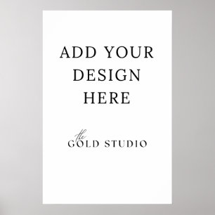 Poster 20 x 30-tums tom mall