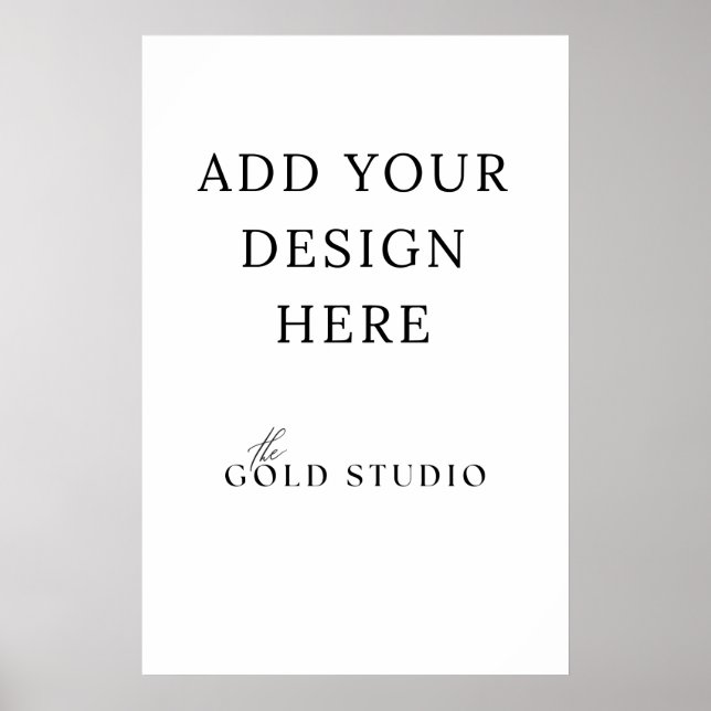 Poster 20 x 30-tums tom mall (Framsidan)