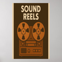 Poster 24, Ljud-rullar, Vintage