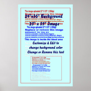 Poster 24-tums x 36-tums bakgrundsbild för 23-tums