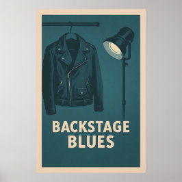 Poster 28, Backstage Blues, Vintage