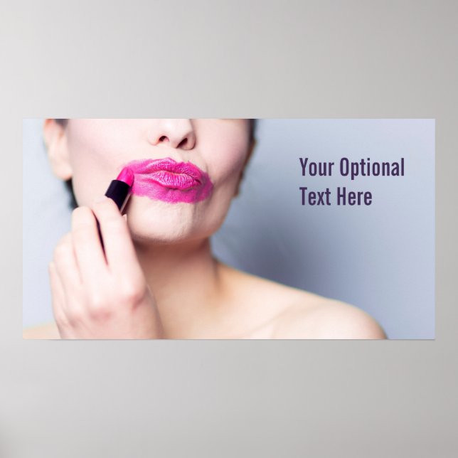 Poster 2 för ej tillämpat läppstift (Framsidan)