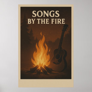 Poster 33, Sång efter , Vintage Art