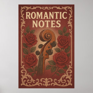 Poster 34, Romantiska anmärkningar, Vintage Art