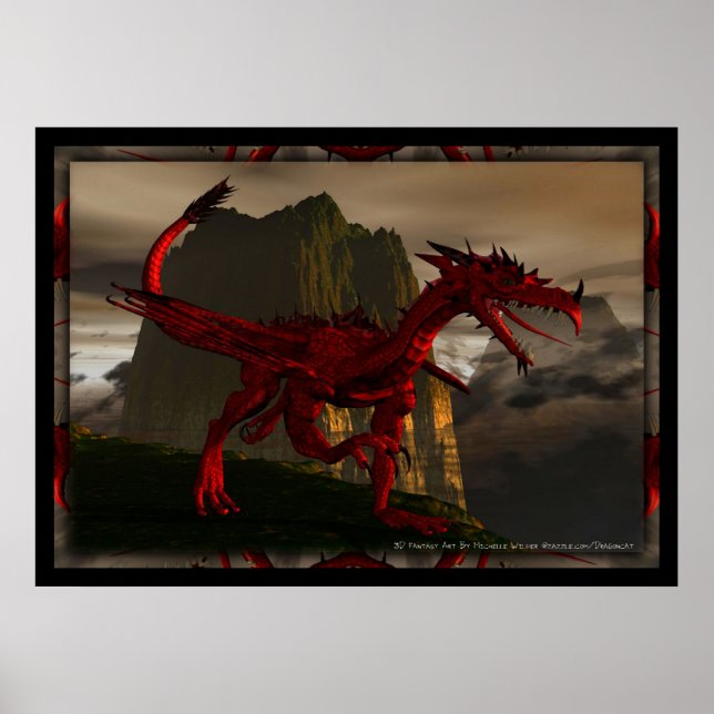 poster 3D Red Dragon (Framsidan)