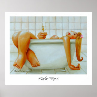 Poster 60,96 x 50,80 cm: champagne