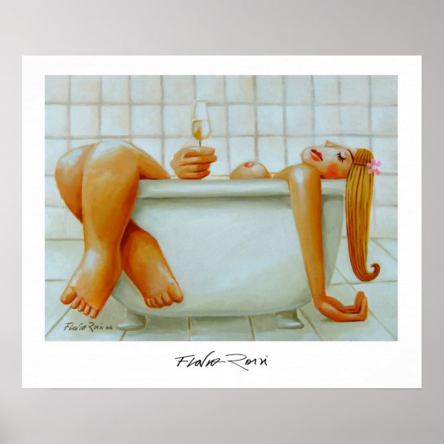 Poster 60,96 x 50,80 cm: champagne (Framsidan)