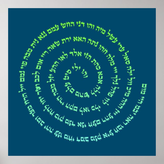 Póster 72 Names of God Poster (Framsidan)