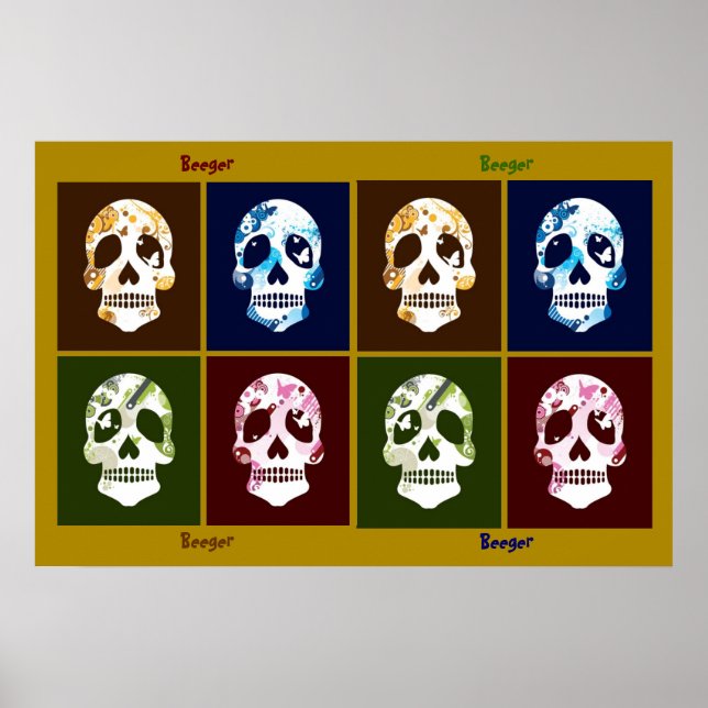 Poster - 8-skala (Framsidan)