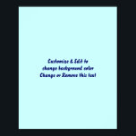 Poster 8 x 10 tum Blank lägg till bild och text<br><div class="desc">Poster 8 x 10 tum Blank lägg till bild och text</div>