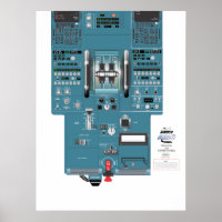 Poster A320 med lägre vänsterkant
