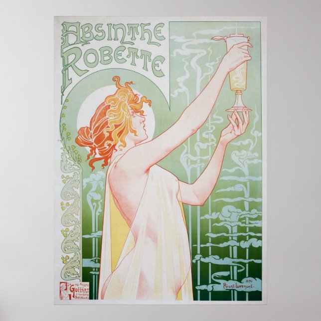 Poster Absinthe Robette (Framsidan)