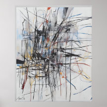 Poster | Abstrakt Art | AI Innehåll