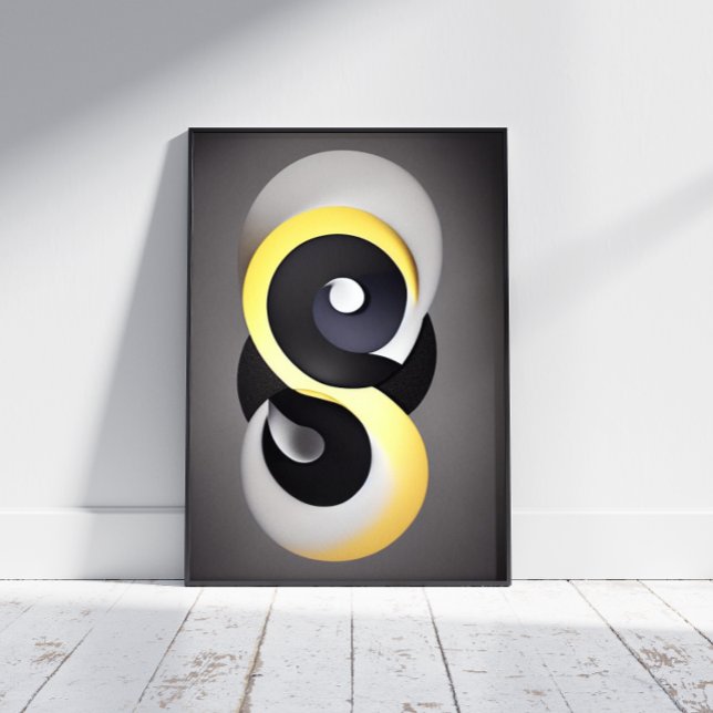 Poster abstrakt Enso (Skapare uppladdad)