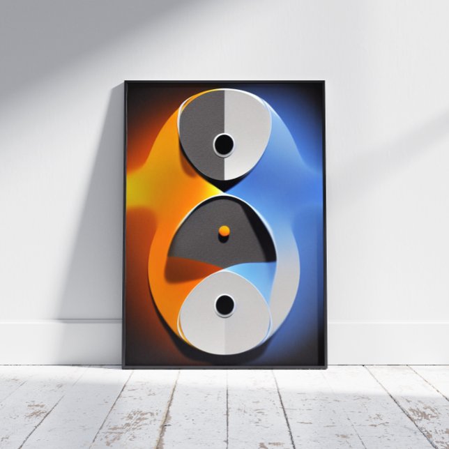 Poster abstrakt Enso (Skapare uppladdad)