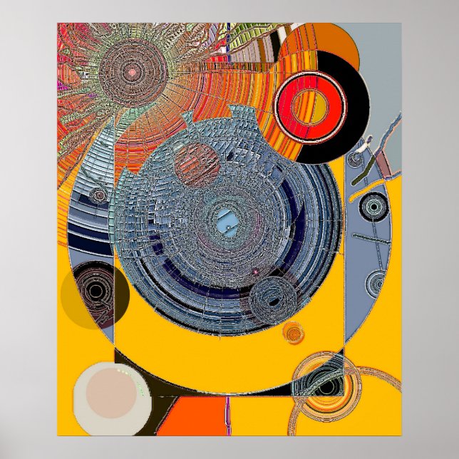 Poster abstrakt - Propaine (Framsidan)