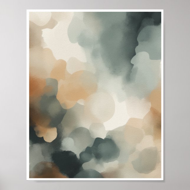 Poster Abstrakt Wall Art Room Decor Home Decor (Framsidan)