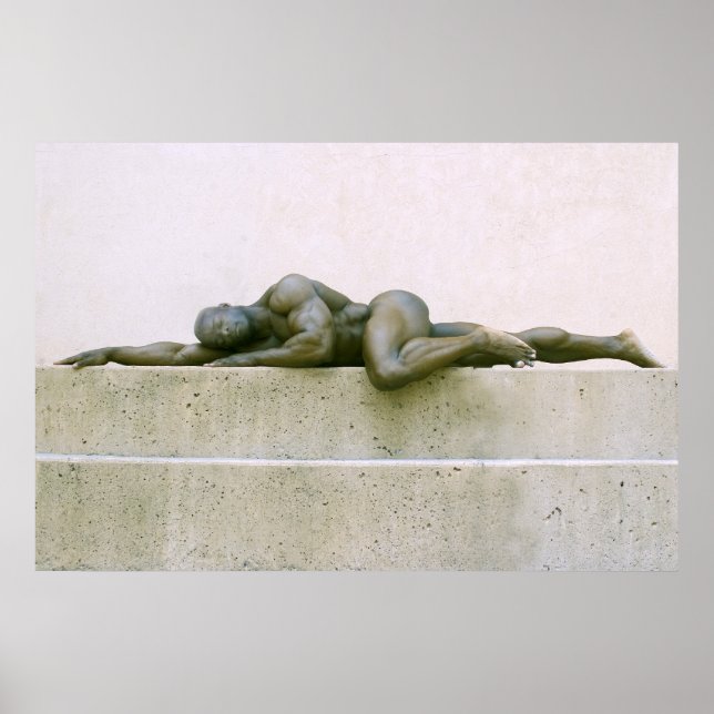 Poster, ADONIS SLEEPS- vågräts flip-version Poster (Framsidan)