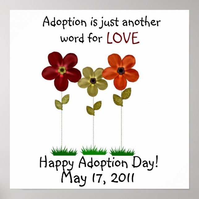 poster adoptionsdag (Framsidan)