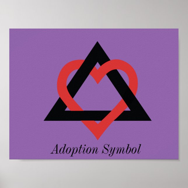 Poster adoptionssymbol (Framsidan)