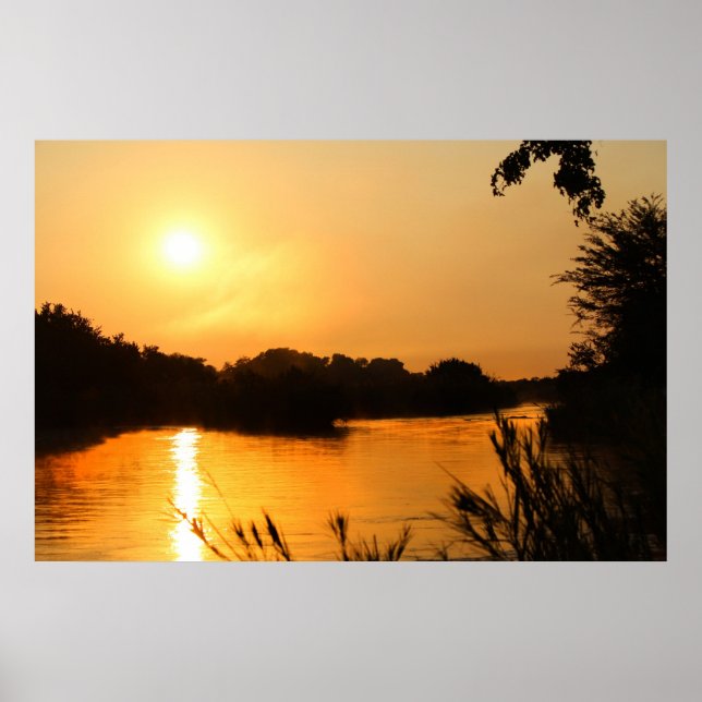 Poster African Sunset (Framsidan)