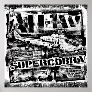 Poster AH-1 SuperCobra Poster