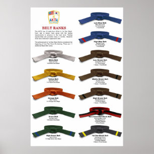 POSTER AKTA Bälte Rank