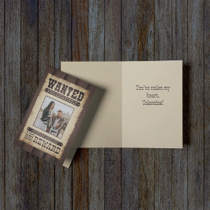 Poster alla hjärtans Westerna  Kort