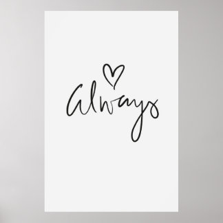 Poster alltid