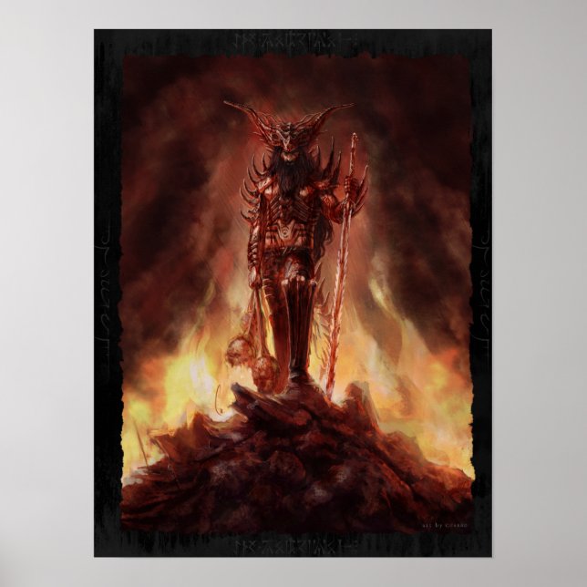 Póster Allwënn Diablo Poster (Framsidan)