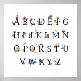 POSTER : ALPHABET CHART