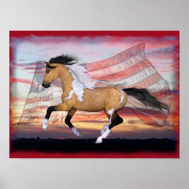 Poster amerikanska färgtråd, värdeutskrift (Framsidan)
