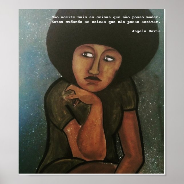 Pôster Angela Davis Poster (Framsidan)