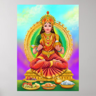 Poster Annapoorna guddess