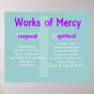 Poster anpassningsbar av Merciful Works