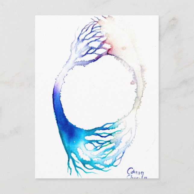 Poster anslutning vykort (Framsida)