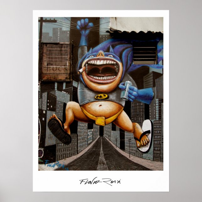 Poster Anti-Herói 60 x 45 cm (Framsidan)