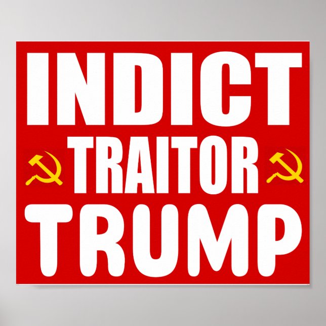 Poster antitrumpprotester (Framsidan)