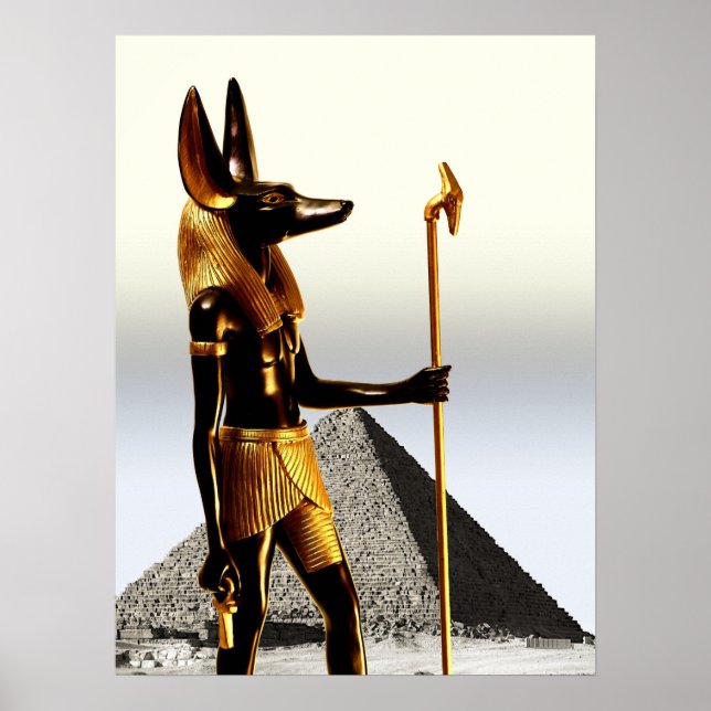 Poster Anubis et la Croix Ankh (Framsidan)