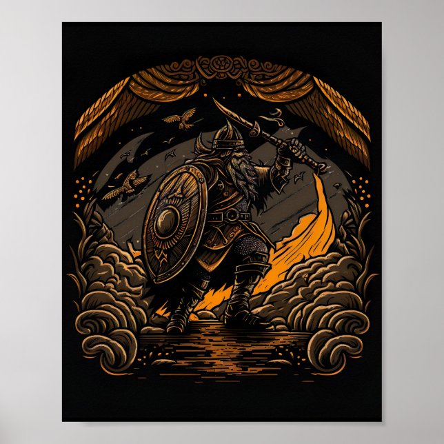 Poster - Apokalypse asgardian (Framsidan)