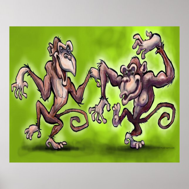 Poster apor (Framsidan)